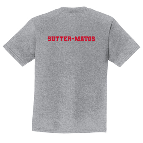 Youth Basic Tee -- Athletic Heather SUTTER-MATOS