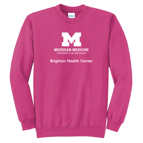Port and Company Classic Crewneck Sweatshirt -- Sangria
