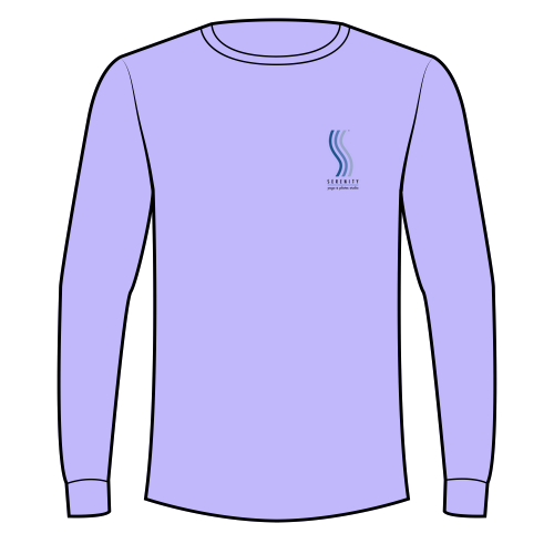 Bella Canvas Unisex Jersey Longsleeve Tee -- Light Violet