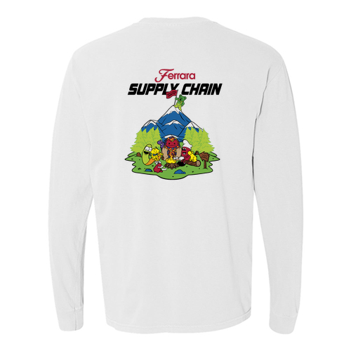 Supply Chain Expedition 2025 -- White Short Long Tee