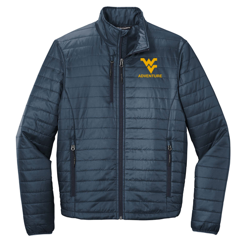 Port Authority Packable Puffy Jacket -- Regatta Blue / River Blue Navy