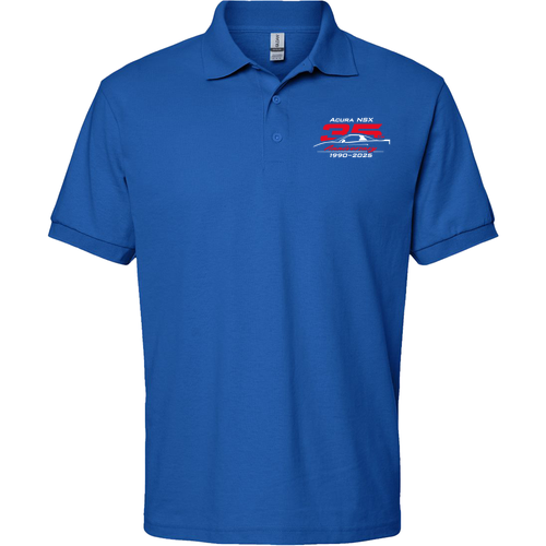 Gildan DryBlend Jersey Polo -- Royal