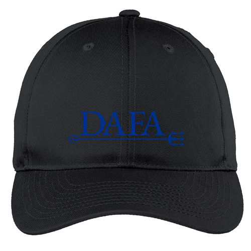 Port Authority Fine Twill Hat -- Black