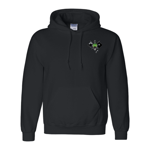 Gildan Adult Dryblend Adult Hooded Sweatshirt -- Black