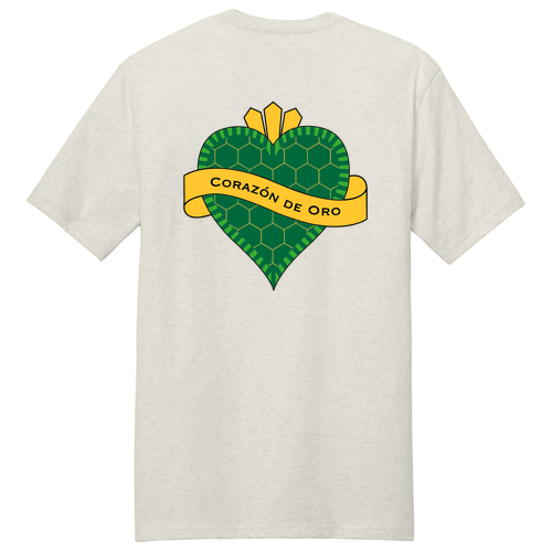 District Made Men's Perfect Weight Crew Tee -- Oatmeal Heather