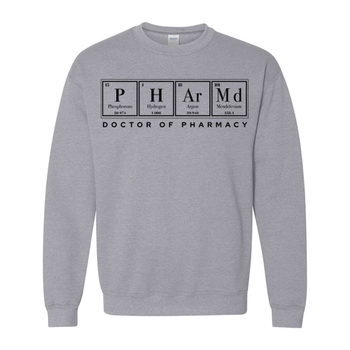 Gildan Heavy Blend Crew Neck Sweatshirt -- Sport Grey