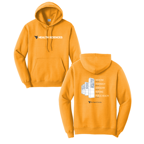 Port and Company Core Fleece Pullover Hooded Sweatshirt -- Gold