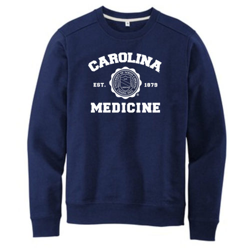 District Re-Fleece Crew -- True Navy