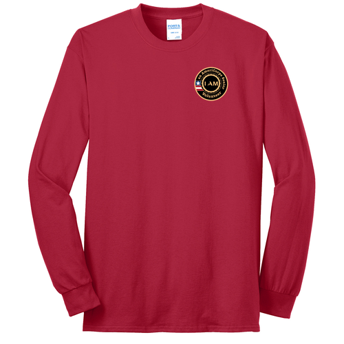 (Plus Sizes Only) I Am Longsleeve -- Red