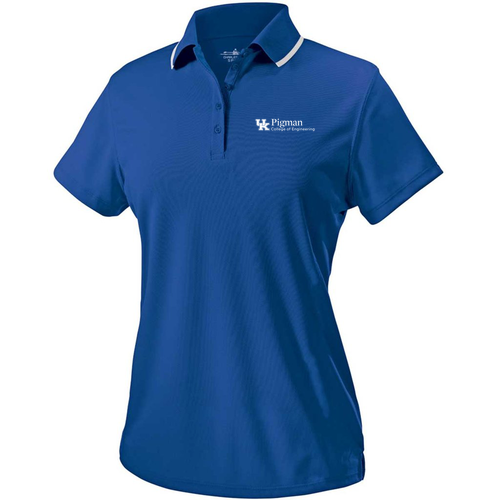 CHARLES RIVER WOMEN'S CLASSIC WICKING POLO -- Royal