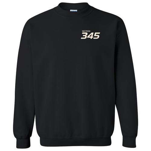 Gildan Heavy Blend Crew Neck Sweatshirt -- Black