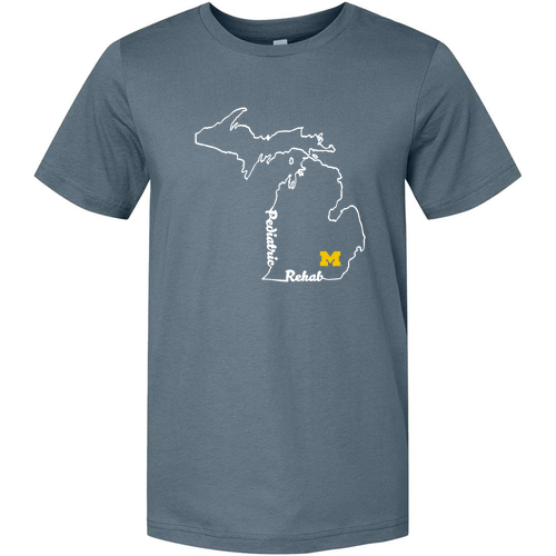 Mens/Unisex Bella Canvas Soft Fitted Jersey T-Shirt -- Slate