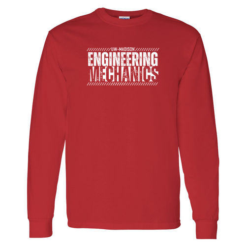 Gildan Heavy Cotton Longsleeve Basic T-Shirt Red