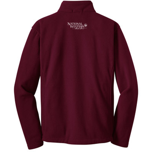 Port Authority Value Fleece Jacket -- Maroon