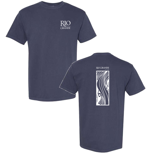 Basic Rio Shirt Design Uni-sex T-Shirt- Navy