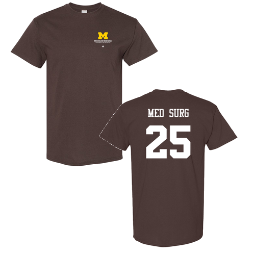 Gildan Heavy Cotton Basic T-Shirt -- Dark Chocolate