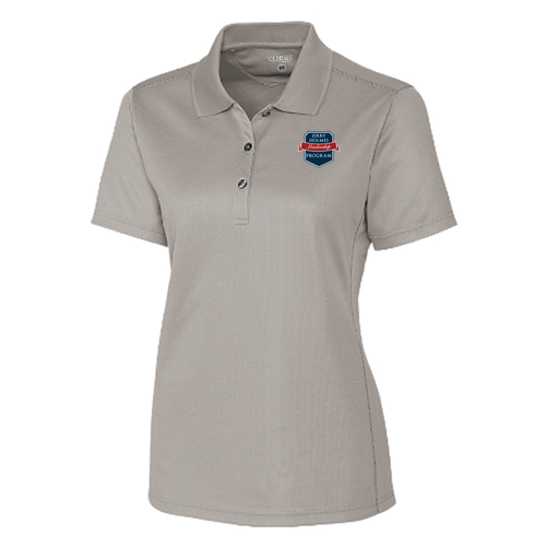 Clique Ladies Ice Pique Polo -- Silver