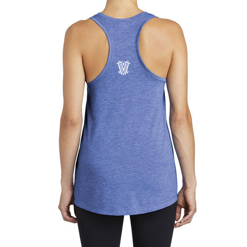 Victress MVMT Triblend Tank -- True Royal Heather