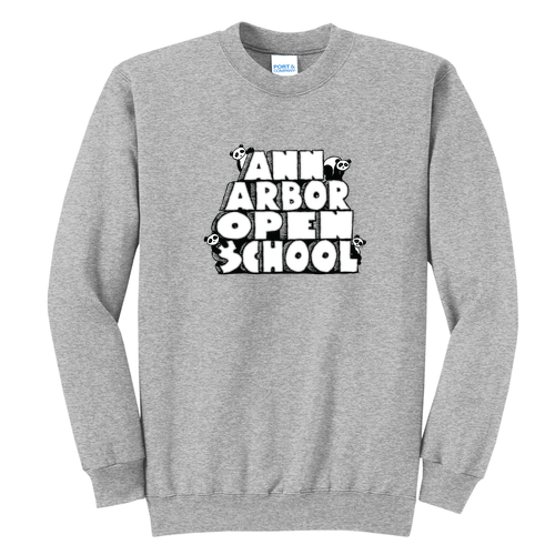 Port and Company Classic Crewneck Sweatshirt -- Athletic Heather