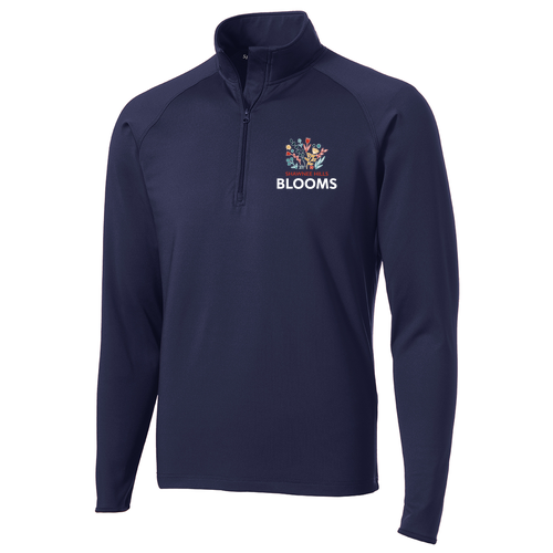 Sport Tek Sport Wick Stretch Half Zip Pullover -- True Navy
