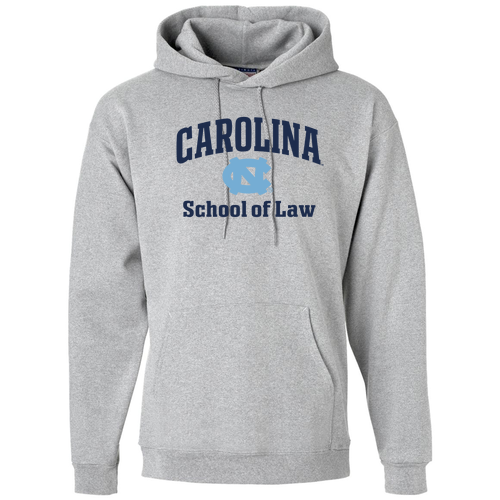 Hanes 10 oz Ultimate Cotton Printpro Adult  Hooded Sweatshirt -- Light Steel