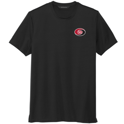 Mercer+Mettle Stretch Jersey Crew -- Deep Black