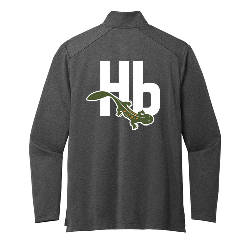 Port Authority C-FREE Double Knit 1/4-Zip -- Grey Steel Heather