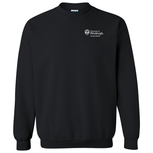 Gildan Heavy Blend Crew Neck Sweatshirt -- Black