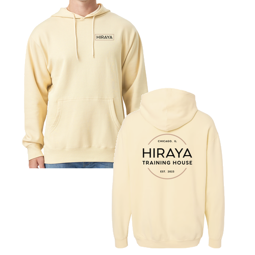Hiraya Logo Hoodie -- Butter Cream