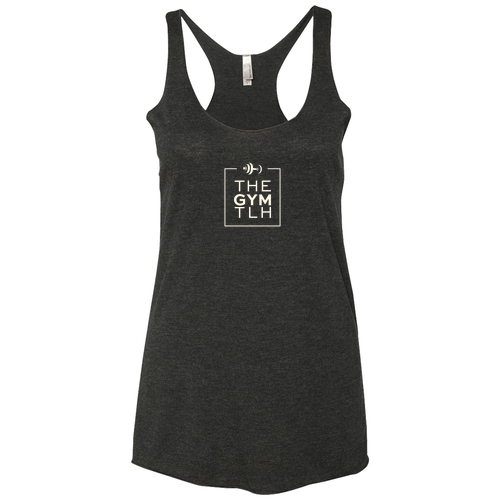 Next Level Apparel Ladies Tri Blend Racerback Tank -- Vintage Black