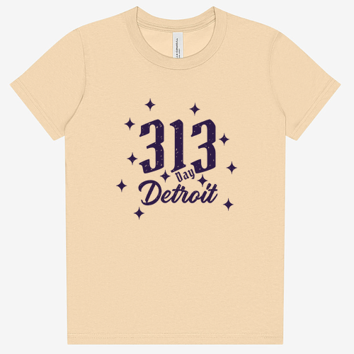 Youth Bella Canvas Soft Fitted Short-Sleeve T-Shirt -- Soft Cream