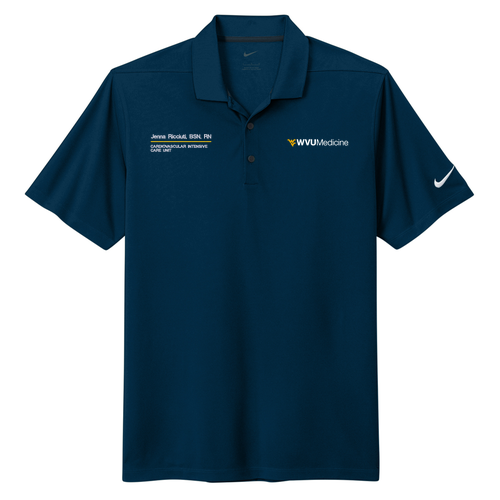 Nike Dri-Fit Micro Pique 2.0 Polo -- Navy