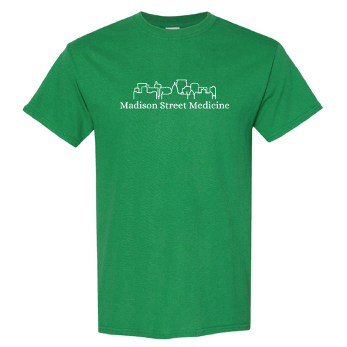 Gildan Heavy Cotton Basic T-Shirt -Skyline- Turf Green