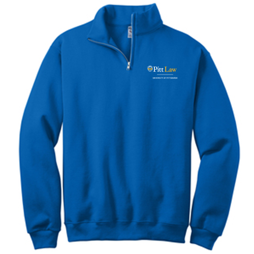Jerzees 1/4 Zip Cadet Sweatshirt -- Royal
