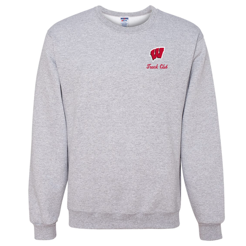 Jerzees 8 Oz Nublend Fleece Crewneck -- Ash (Embroidery)
