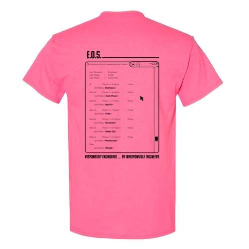 Gildan Heavy Cotton Basic T-Shirt -- Safety Pink