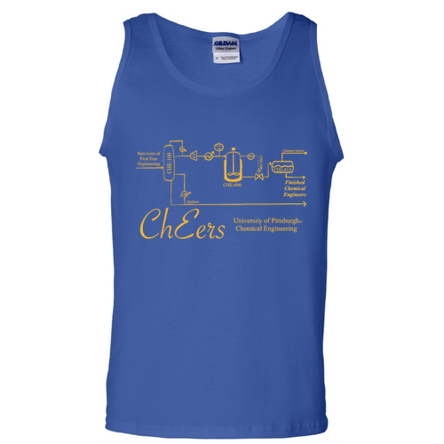 Gildan Ultra Cotton Tank Top -- Royal