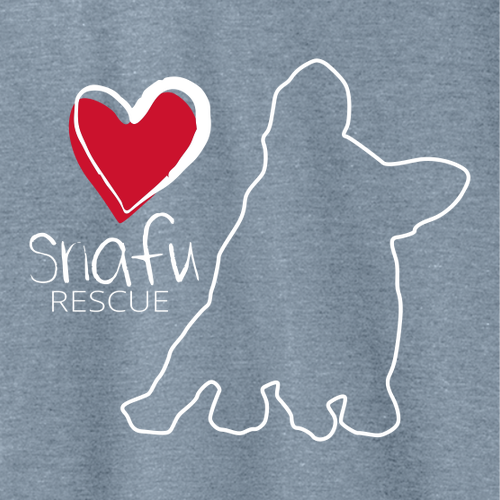 District Women's Perfect Tri Muscle Tank -- Flint Blue Heather