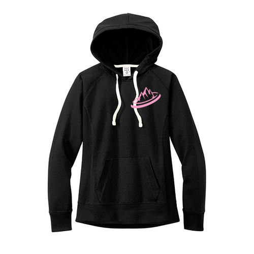Breakin' Clays Ladies Hoodie- Black (Pink)