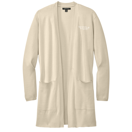 Mercer+Mettle Women's Open Front Cardigan Sweater -- Birch