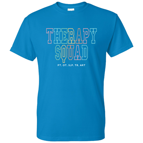 Mens/Unisex Therapy Squad Gildan DryBlend 50/50 T-Shirt -- Sapphire