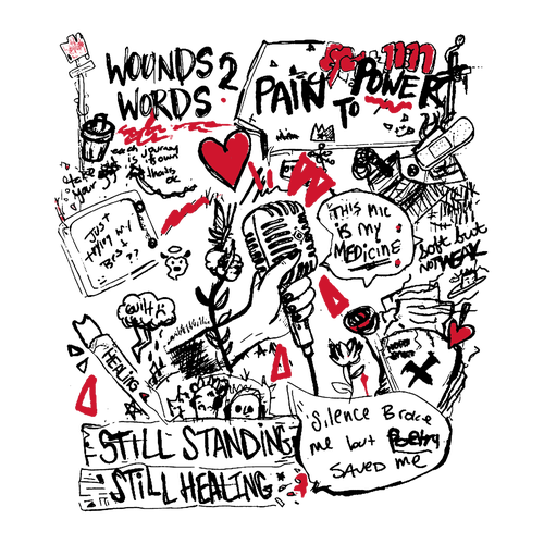 Journal Maxweight T-Shirt -- White