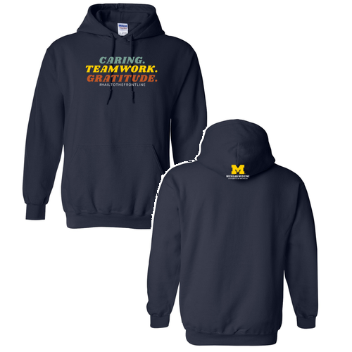 Gildan Heavy Blend Hooded Sweatshirt -- Navy