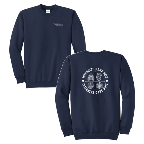 Port and Company Classic Crewneck Sweatshirt -- Navy