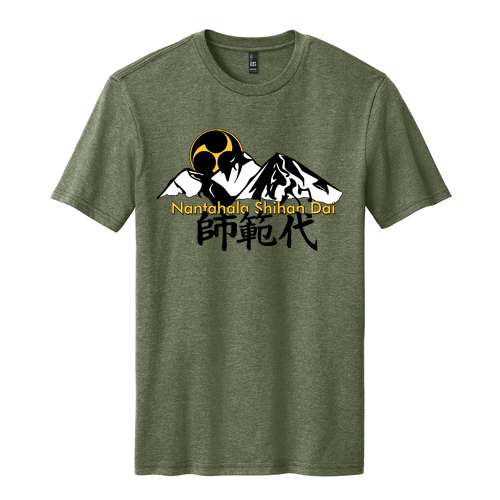 T-Shirt District Heather Olive Blend