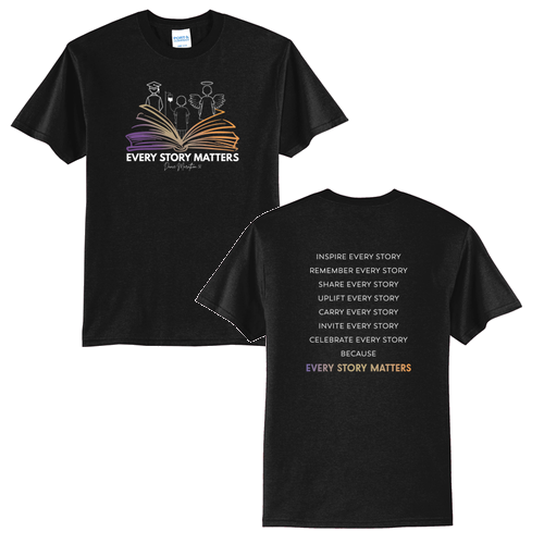 Port and Company 50/50 Blend Basic T-Shirt -- Jet Black