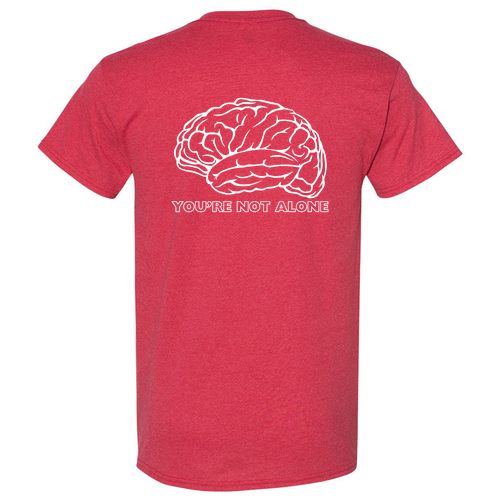 Gildan Heavy Cotton Basic T-Shirt -- Heather Red