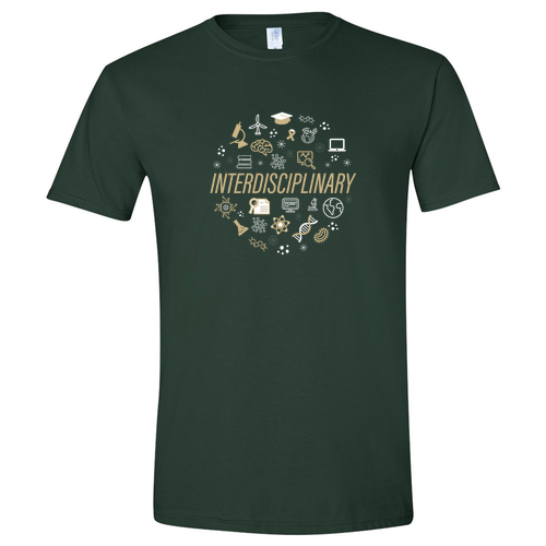 Gildan SoftStyle Interdisciplinary T-Shirt -- Forest Green