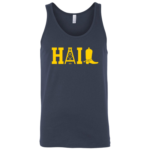 Mens/Unisex Bella Canvas Soft Fitted Jersey Tank -- Navy