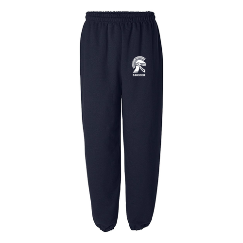 Gildan Elastic Bottom Sweatpants -- Navy